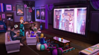 The Sims 4 - Kino Domowe Akcesoria DLC - obrazek 4