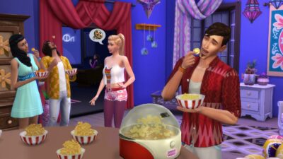 The Sims 4 - Kino Domowe Akcesoria DLC - obrazek 2