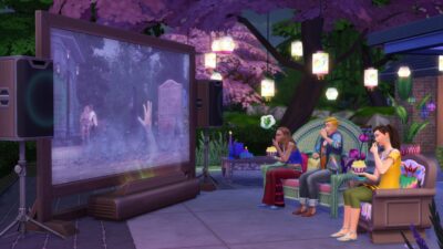 The Sims 4 - Kino Domowe Akcesoria DLC - obrazek 3