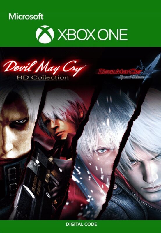 Pakiet Devil May Cry HD Collection +Devil May Cry 4 Special Edition VPN XBOX One / Series X|S
