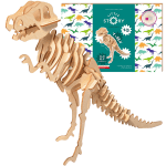 Little Story Drewniane Puzzle 3D T-Rex - Prehistoryczny Model Dinozaura