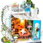 Przytulne Poddasze LED ROBOTIME - Drewniany Model do Własnoręcznego Montażu