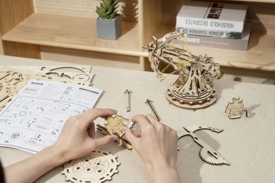 Ciężka Balista 3D - Drewniane Puzzle DIY ROBOTIME - obrazek 4