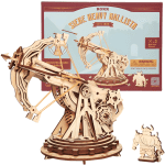 Ciężka Balista 3D - Drewniane Puzzle DIY ROBOTIME