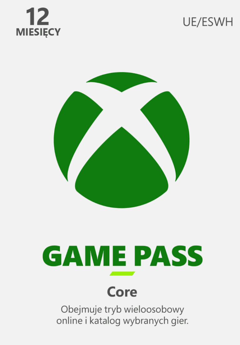 XBOX Game Pass Core Subskrypcja 12 Miesięcy