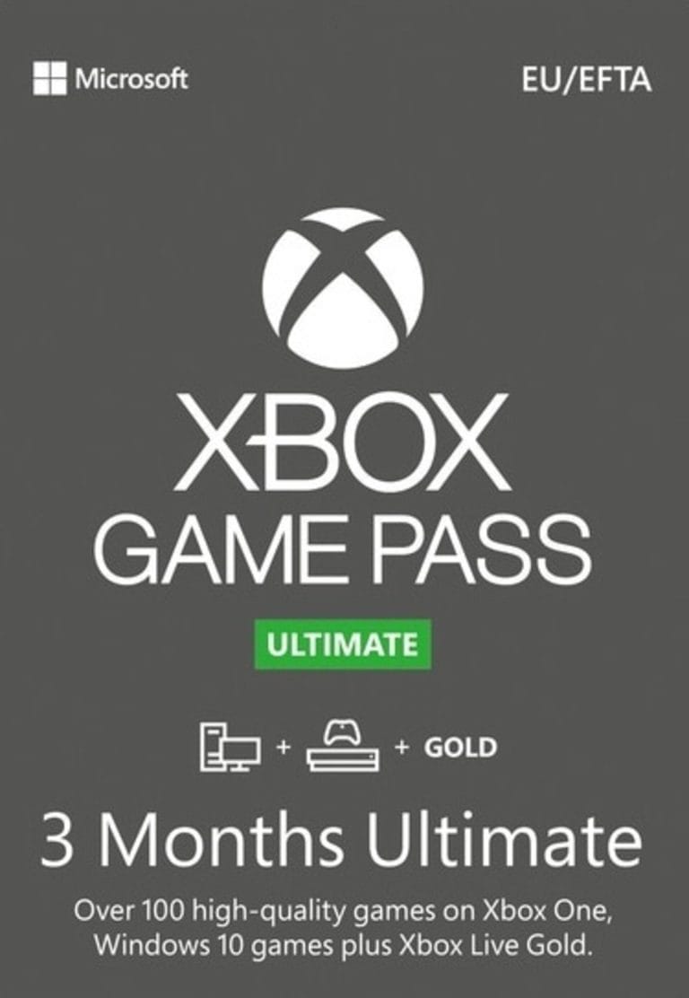 Xbox Game Pass Ultimate - 3 Miesiące XBOX One / Series X|S / Windows 10