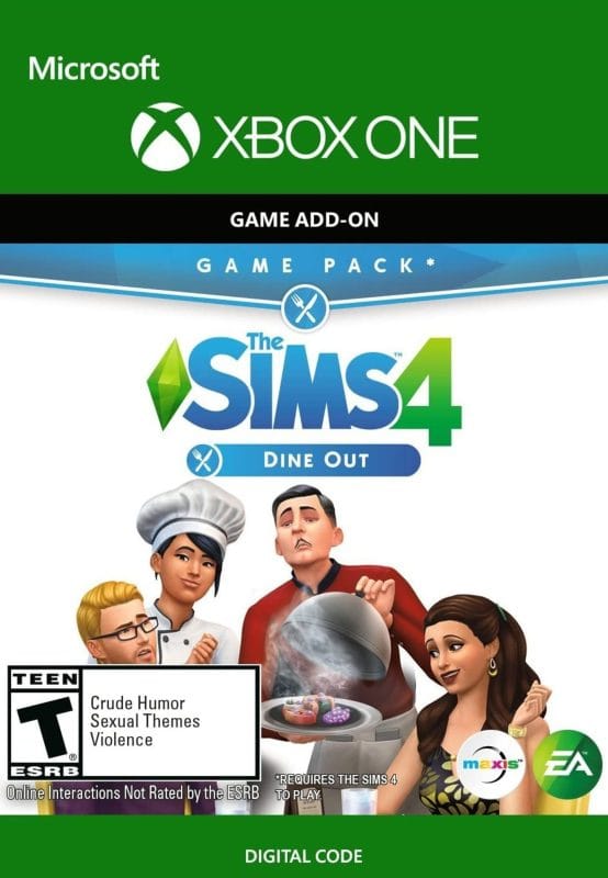 The Sims 4 - Zjedzmy na Mieście / Dine Out DLC XBOX One / Series X|S