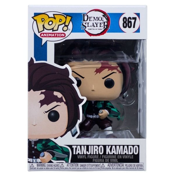 Funko POP! Tees Demon Slayer Tanjiro 867 figurka+T-shirt L - obrazek 2