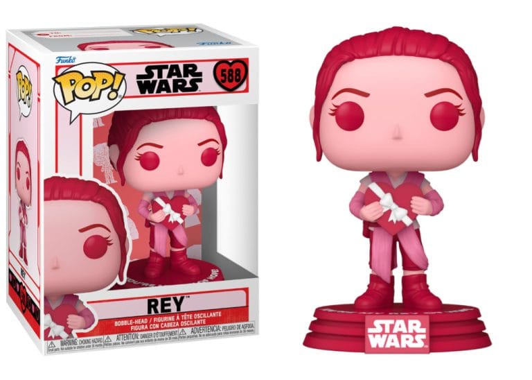 Funko POP! Star Wars Rey Valentines 588