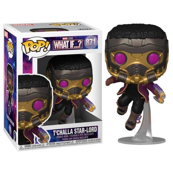Funko POP! What if  T'Challa Star Lord Figurka 871 figurka - obrazek 2
