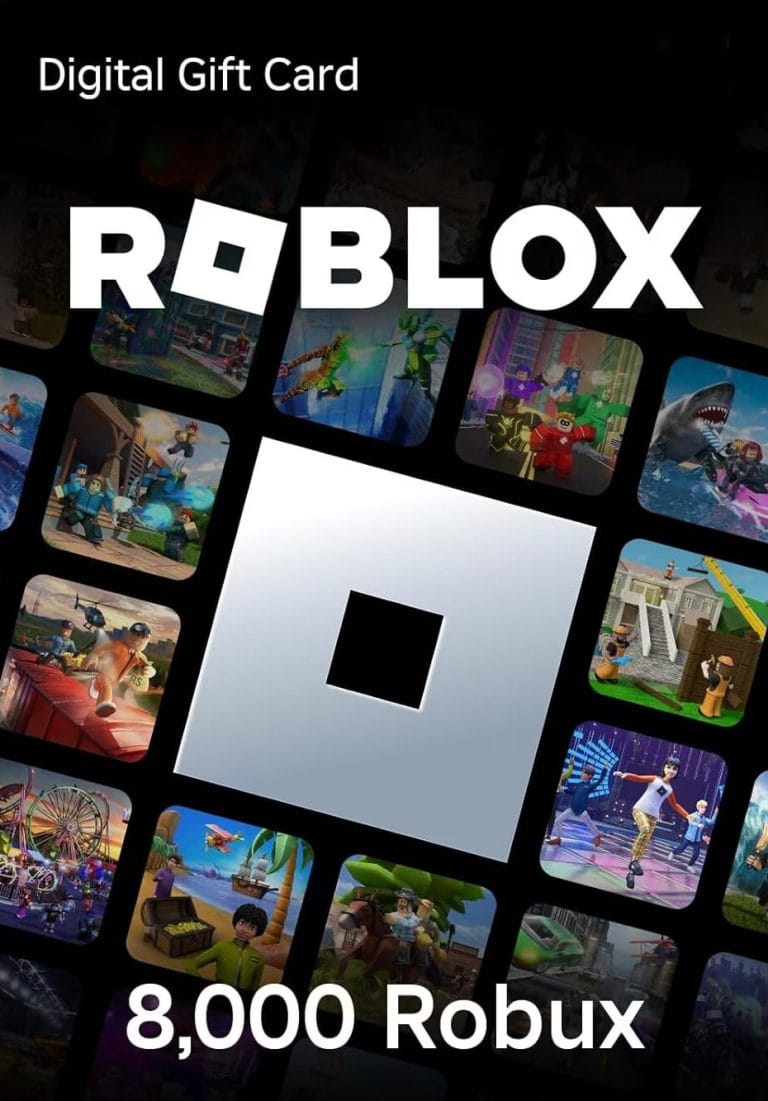 Roblox Doładowanie 8000 Robux