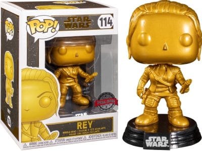 Funko POP! Star Wars Rey chrome mat gold 114 Special Edition