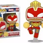 Funko POP! Marvel Gingerbread Captain Marvel 936