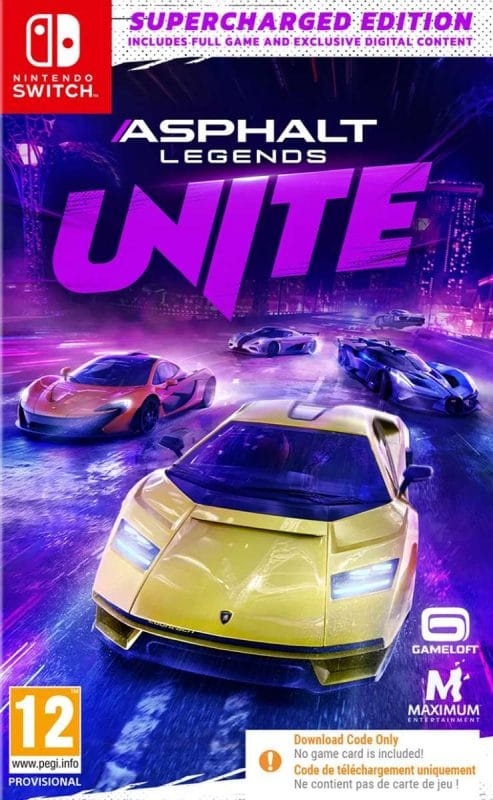 Asphalt Legends Unite: Supercharged Edition Nintendo Switch (PC) Klucz Steam