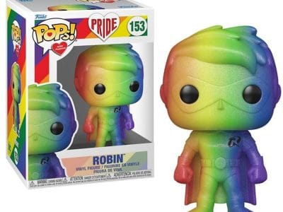 Funko POP! DC Comics Pride 2022 Robin rainbow 153