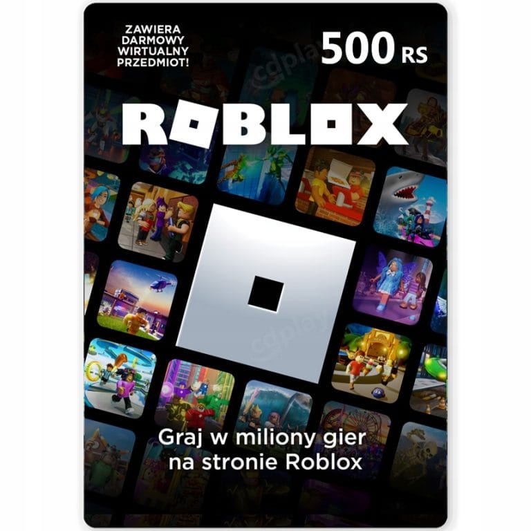 Roblox Doładowanie 500 Robux