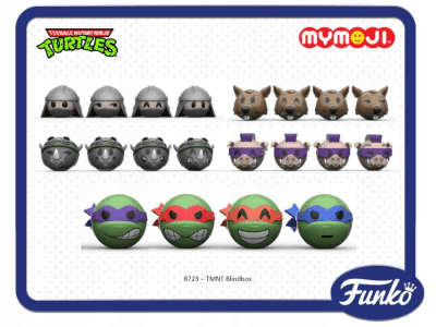 Funko MYMOJI TMNT Żółwie ninja saszetki 6cm - obrazek 2