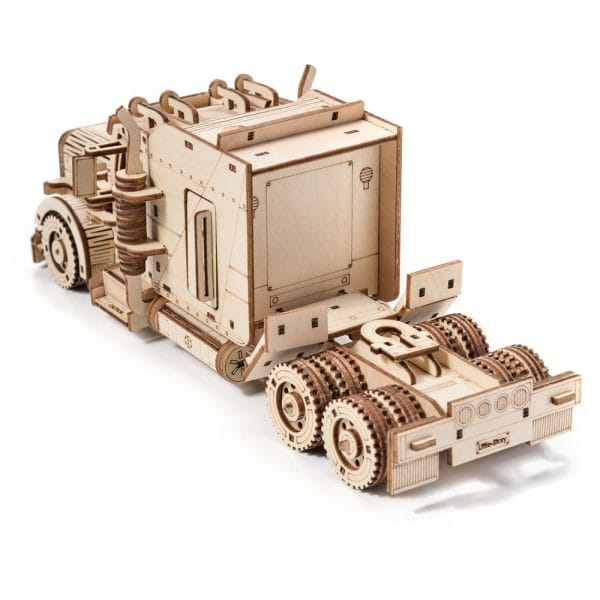 Little Story Drewniane Puzzle Model 3D - Ciężarówka - obrazek 3