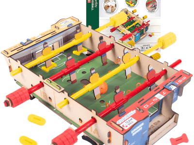 Smartivity Drewniane Mechaniczne Puzzle 3D - Piłkarzyki