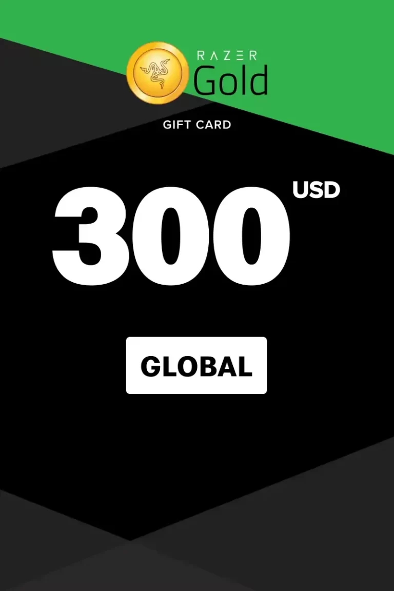 Razer Gold $300 USD