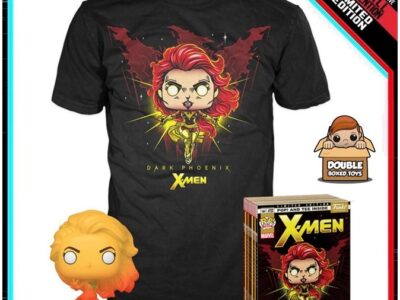 Funko POP! X-Men Dark Phoenix figurka+T-shirt Black S Limited Edition