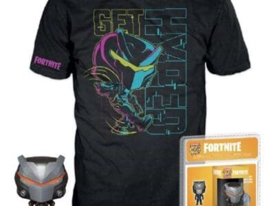 Funko Pocket Pop FORTNITE brelok Omega +T-shirt L