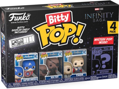 Funko Bitty POP! Marvel Infinity C.Ameryka 2cm 4pa