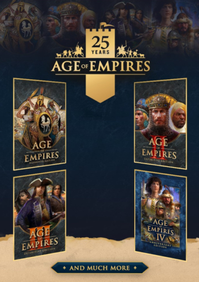 Age of Empires - 25th Anniversary Collection (PC) Klucz Steam
