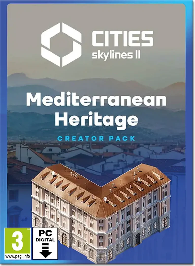 Cities: Skylines II - Creator Pack: Mediterranean Heritage DLC (PC) Klucz Steam