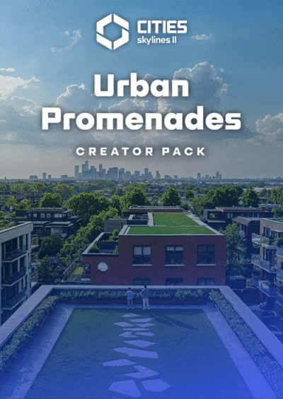 Cities: Skylines II - Creator Pack: Urban Promenades DLC (PC) Klucz Steam