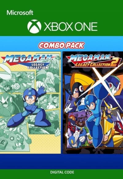 Mega Man Legacy Collection 1+2 Combo Pack Klucz XBOX One / Series X|S