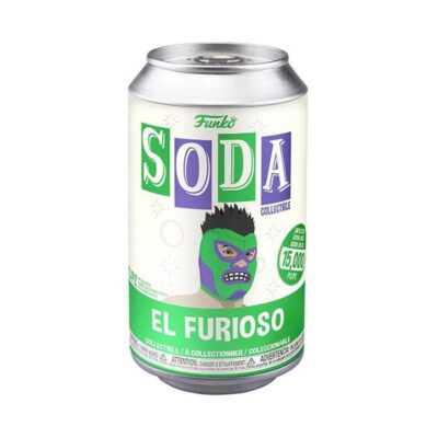 Funko Soda Luchadores El Furioso Hulk puszka