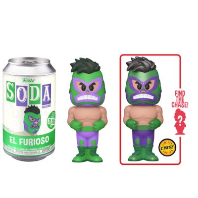 Funko Soda Luchadores El Furioso Hulk puszka - obrazek 2