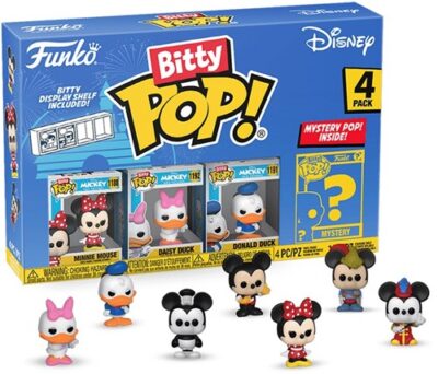 Funko Bitty POP! Disney Classic Minnie 2cm 4pak - obrazek 3