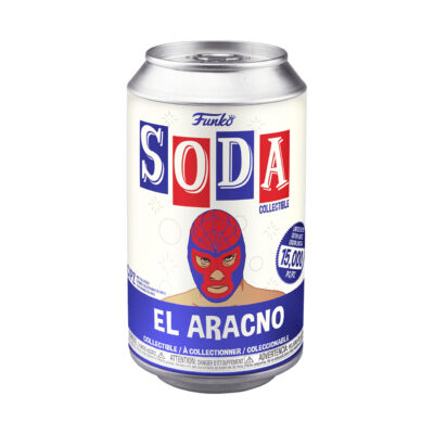 Funko Soda Luchadores El Aracno Spider Man puszka