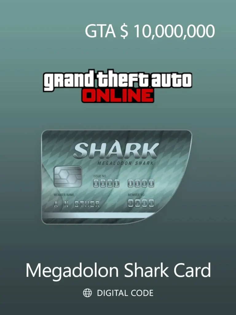 Grand Theft Auto Online - $10,000,000 Megalodon Shark (PC) Klucz Rockstar Social Club