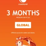 Crunchyroll Fan – Subskrypcja Premium 3 Miesiące (90 dni)
