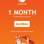 Crunchyroll Premium Mega Fan – Subskrypcja 1 Miesiąc (30 dni)