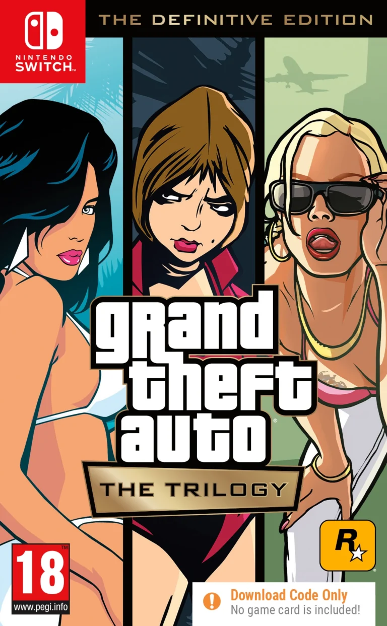 Grand Theft Auto: The Trilogy - The Definitive Edition Klucz Nintendo Switch