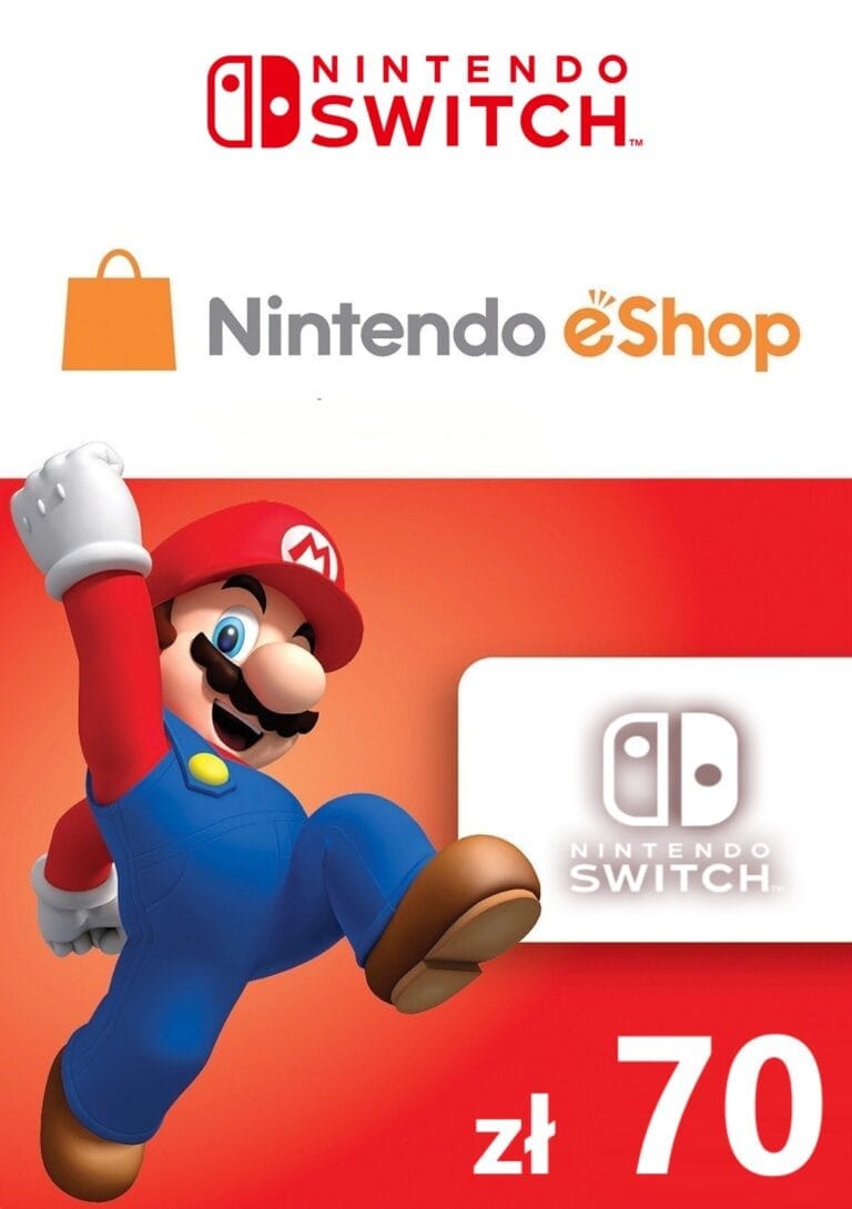 Doładowanie Nintendo eShop 70 PLN PL - Kod Cyfrowy