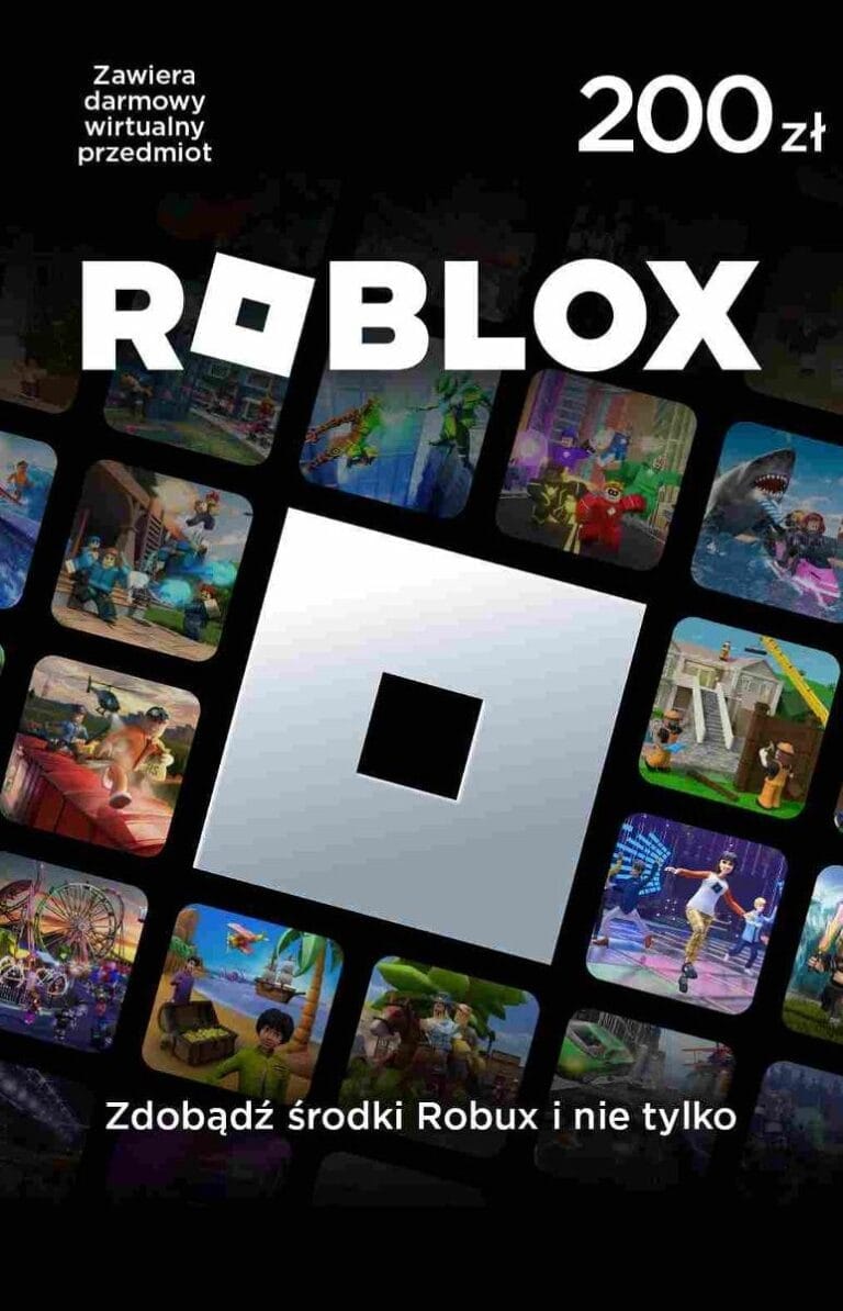 Roblox Gift Card 200 PLN PL – Karta Podarunkowa Kod Cyfrowy