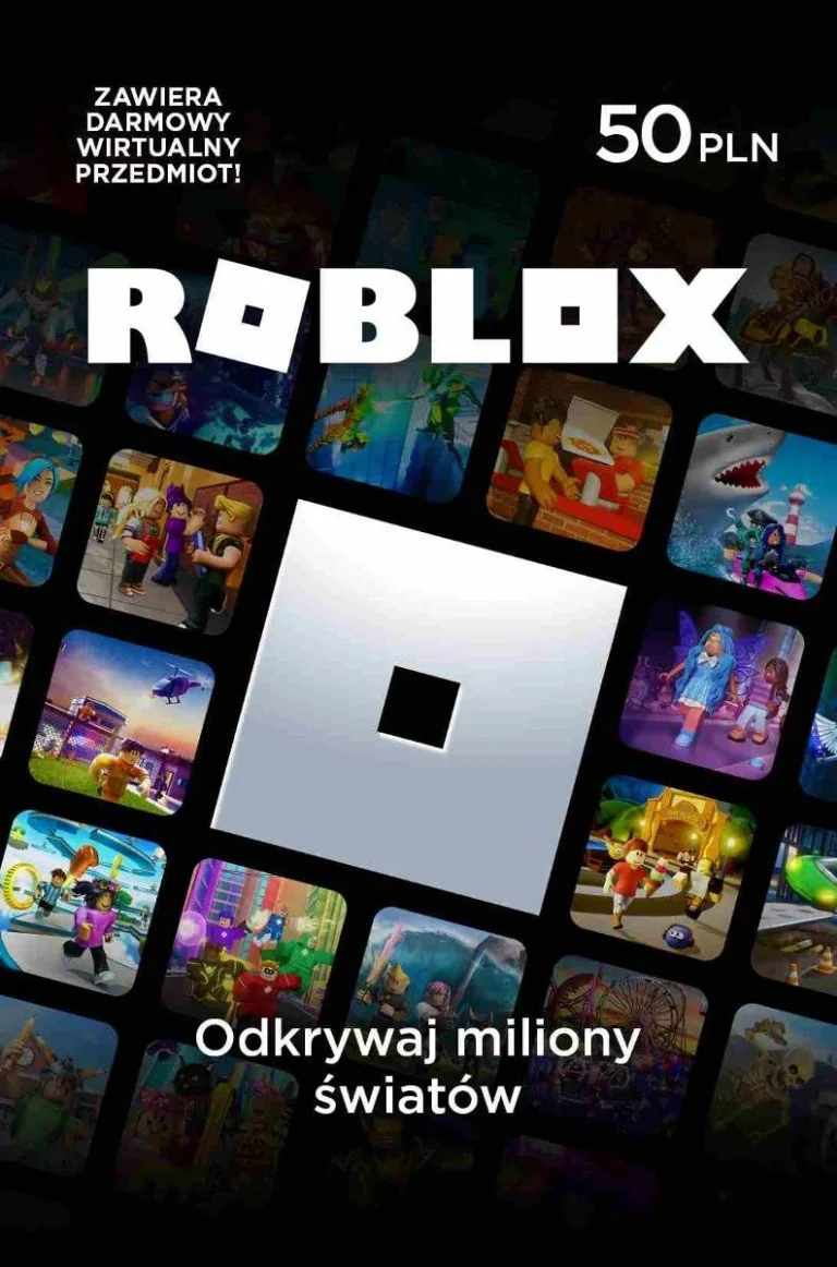 Roblox Gift Card 50 PLN PL – Karta Podarunkowa Kod Cyfrowy