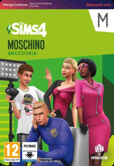 The Sims 4 - Moschino Akcesoria DLC (PC) Klucz EA App