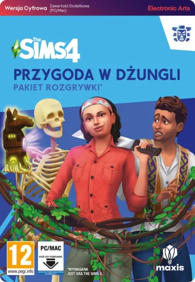 The Sims 4 - Jungle Adventure DLC (PC) Klucz EA App