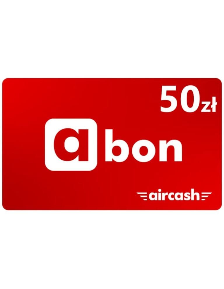 Aircash ABON 50 PLN PL – Doładowanie Portfela Kod Cyfrowy