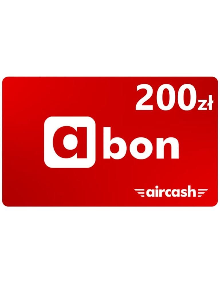 Aircash ABON 200 PLN PL – Doładowanie Portfela Kod Cyfrowy
