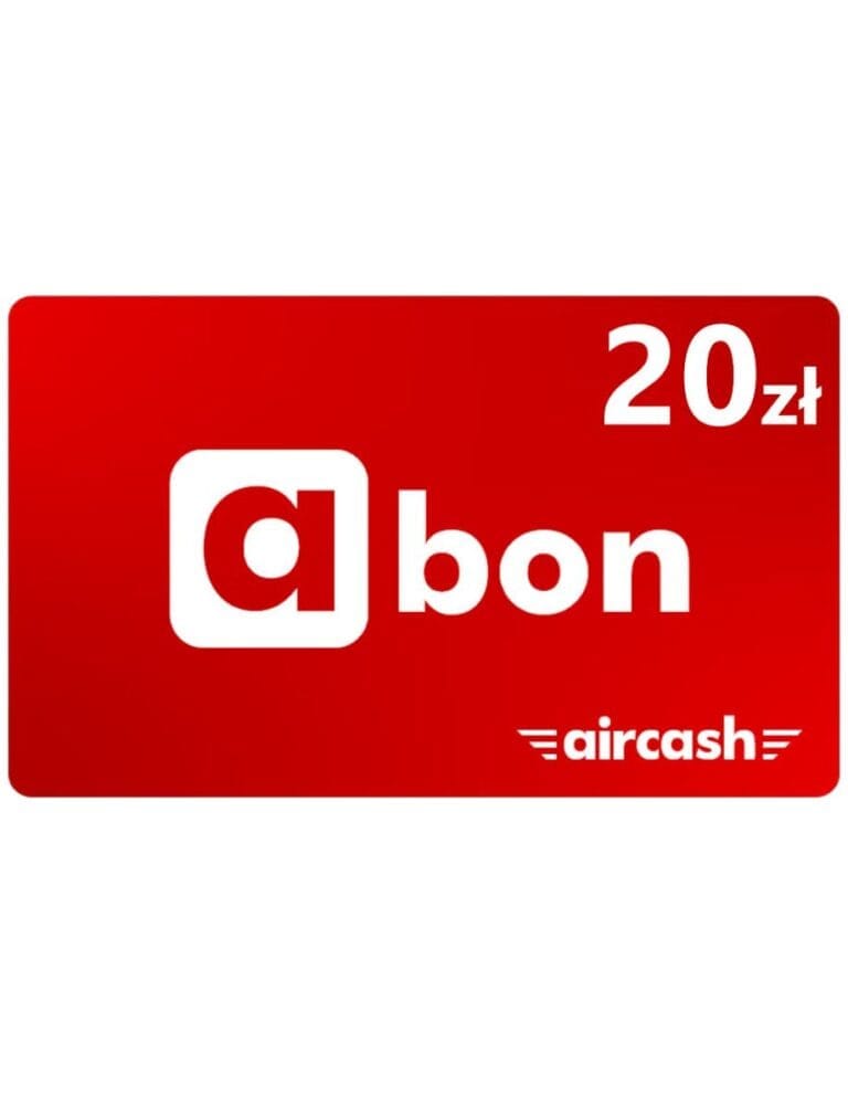Aircash ABON 20 PLN PL - Doładowanie Portfela Kod Cyfrowy