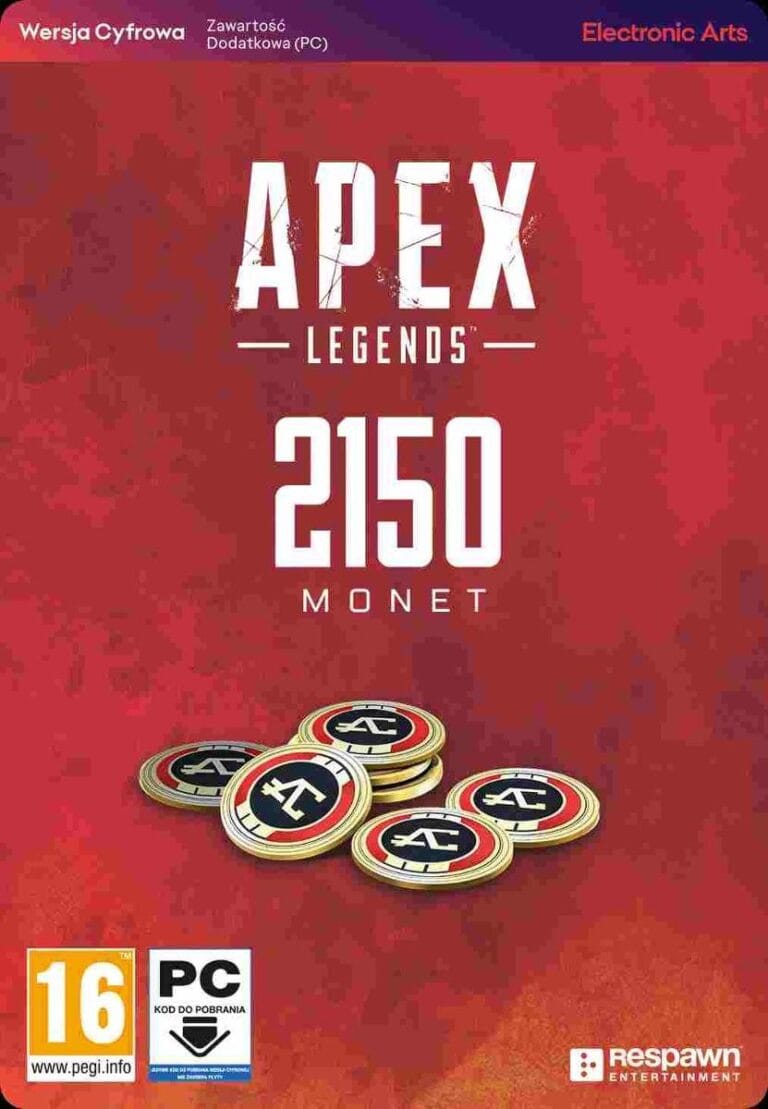 Apex Legends 2150 Monet Apex – Kod Cyfrowy EA App
