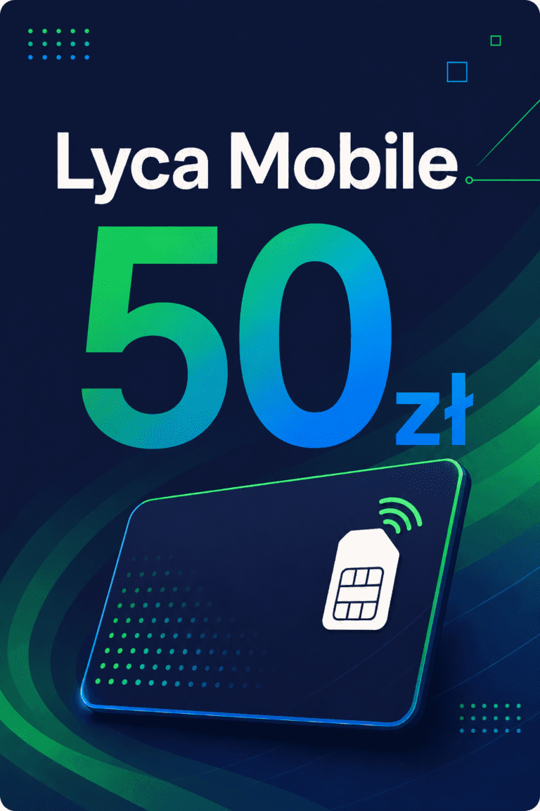 Lyca Mobile 50 PLN PL – Doładowanie Prepaid Kod Cyfrowy