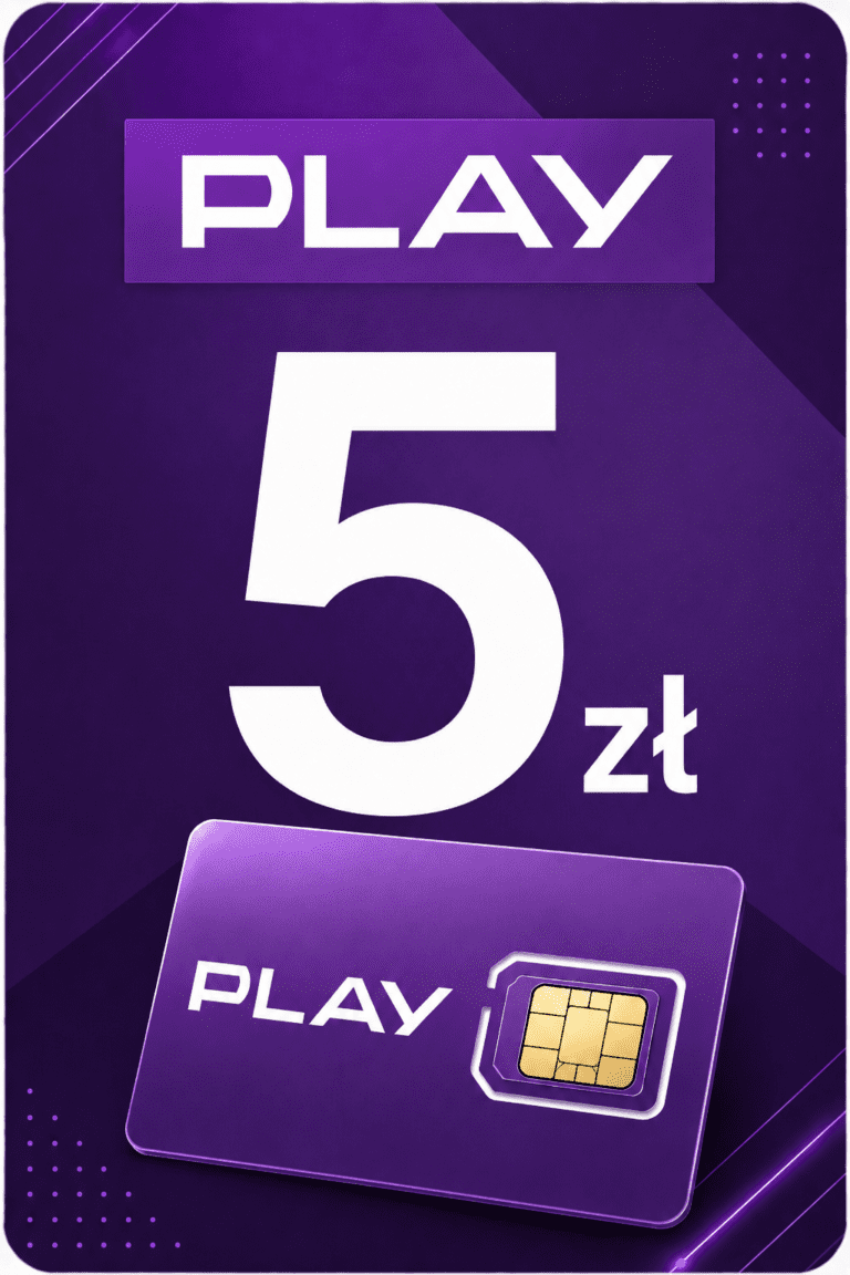 Play 5 PLN PL - Doładowanie Prepaid Kod Cyfrowy
